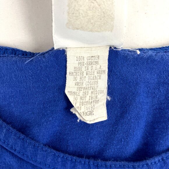 Vintage Coaster Gear Cedar Point Life Is Short Graphic Tank Top Sz L Made In USA - Picture 5 of 7